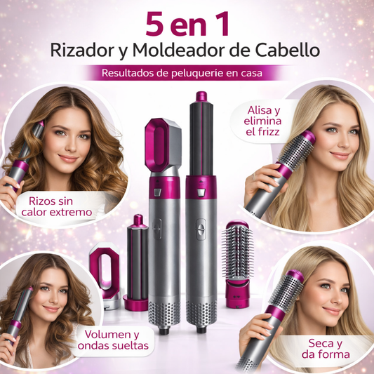 Cepillo 5 en 1 – Cuida de tu pelo como te mereces